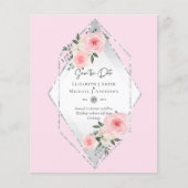 BEGROTING BEWAREN DATA - Roze witte rozen (Voorkant)