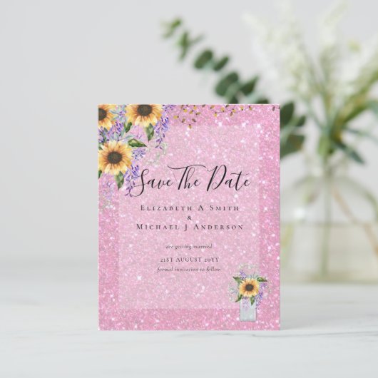 BEGROTING BEWAREN DATA Rustige Zonnebloemen Paars (Staand voorkant)