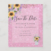 BEGROTING BEWAREN DATA Rustige Zonnebloemen Paars (Voorkant)