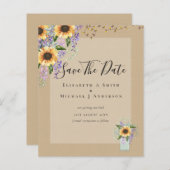 BEGROTING BEWAREN DATA Rustige Zonnebloemen Paars (Voorkant / Achterkant)