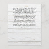 BEGROTING BEWAREN DATA - Witte rozen Floral Flyer (Achterkant)