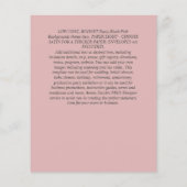 BEGROTING BEWAREN DATA - Witte rozen Floral Flyer (Achterkant)