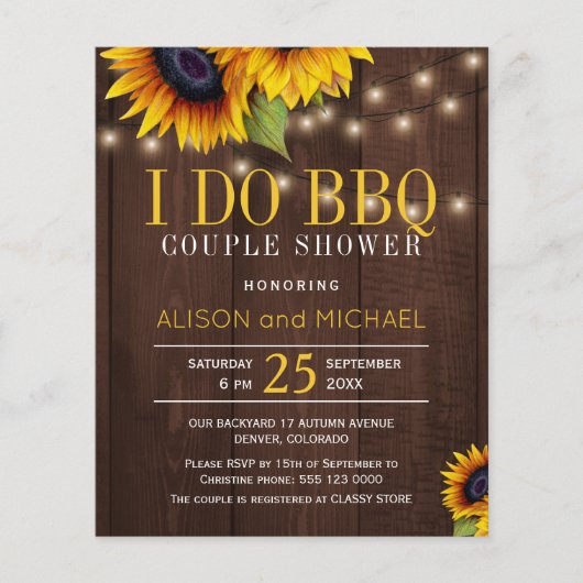 Begroting bijtende zonnebloemen Ik doe een paar do (Voorkant)