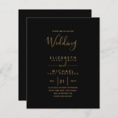 Begroting Bilingual Spanish BODA English Wedding (Voorkant / Achterkant)