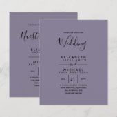 Begroting Bilingual Spanish BODA English Wedding (Voorkant / Achterkant)