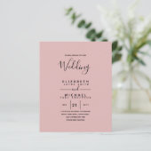 Begroting Bilingual Spanish BODA English Wedding (Staand voorkant)
