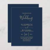 Begroting Bilingual Spanish BODA English Wedding (Voorkant / Achterkant)