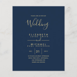 Begroting Bilingual Spanish BODA English Wedding