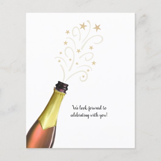 Begroting 'Birthday CHEERT' TOT # JAAR zwart goud (Achterkant)