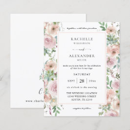 Begroting Blush Pink Floral & Succulent Wedding 2