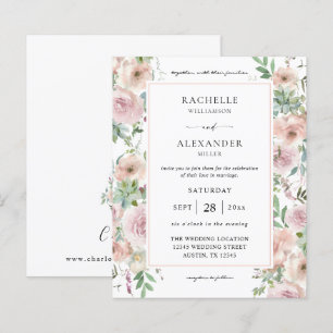 Begroting Blush Pink Floral & Succulent Wedding 2