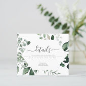 Begroting botanische groen olievlek (Staand voorkant)