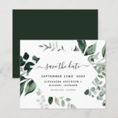 Begroting botanische groen olievlek (Voorkant / Achterkant)