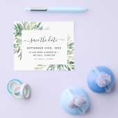 Begroting botanische groen olievlek flyer (Enkel)