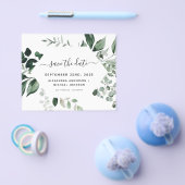 Begroting botanische groen olievlek flyer (Enkel)