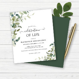 Begroting botanische herdenking van het leven