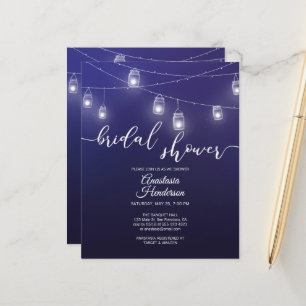 Begroting - Bridal Shower Invitation. Uitnodiging