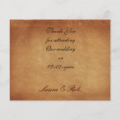 Begroting  bruiloft (Achterkant)