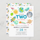 Begroting buiten ruimte TWEE op de tweede verjaard (Voorkant / Achterkant)