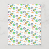 Begroting Buitengrens Afblazen Kind Verjaardag (Achterkant)