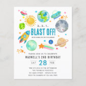 Begroting Buitengrens Afblazen Kind Verjaardag (Voorkant)