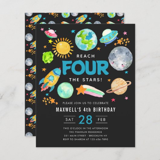 Begroting buitenruimte: maandag vierde verjaardag (Voorkant / Achterkant)