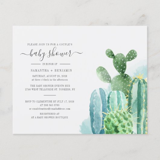 Begroting Cacti Planten Botanische paren Baby show (Voorkant)