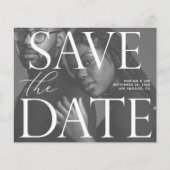 Begroting Chic Photo LG Save the Date B&W (Voorkant)