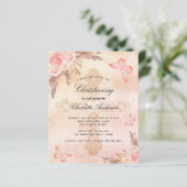 Begroting Christening blush vlinder pampas gras (Staand voorkant)