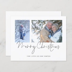 Begroting Coupure 2-fotoscript voor prettige kerst