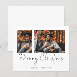 Begroting Coupure 2-fotoscript voor prettige kerst