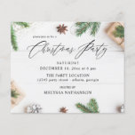 Begroting Cozy Rustic Pine verliest kerstfeest Flyer<br><div class="desc">******* MATTE PAPIER IS THIN. UPGRADE VOOR EEN THICKERPAPIER. GEEN ENVELOPEN. VOOR HET VOORRADEN VAN DE KAART, DE KAARTEN VAN DE THICKER, CONTROLEER DE VERBINDING HIERONDER. THICKER-KAARTEN HEBBEN EEN OPTIE VOOR kaart OF OMVAT HEN******** Geen enveloppen, papieren versie. Bespaar geld op formele uitnodigingen met deze kleine uitnodiging. Bereid uw gasten...</div>