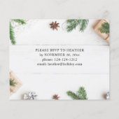 Begroting Cozy Rustic Pine verliet Vakantie (Achterkant)