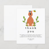 Begroting Cute Beer bijen vorige dag Hartelijk dan (Voorkant / Achterkant)