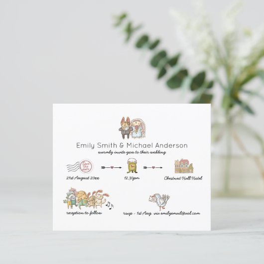 Begroting Dag van de Tijdlijn van het huwelijk Mod (Staand voorkant)