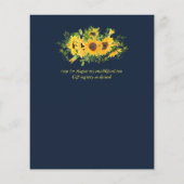 BEGROTING Dank u begrafenis Memorial Kaart Sjabloo (Achterkant)