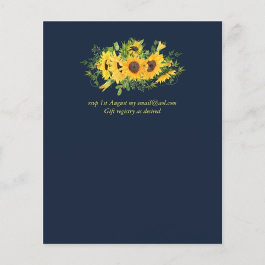 BEGROTING Dank u begrafenis Memorial Kaart Sjabloo (Achterkant)