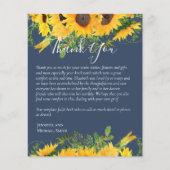 BEGROTING Dank u begrafenis Memorial Kaart Sjabloo (Voorkant)