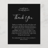 BEGROTING Dank u begrafenis Memorial Kaart Sjabloo (Voorkant)