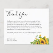 BEGROTING Dank u begrafenis Memorial Kaart Sjabloo (Voorkant)