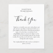 BEGROTING Dank u begrafenis Memorial Kaart Sjabloo (Voorkant)