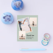 BEGROTING DANK U Foto Collage Modern Flyer (Enkel)