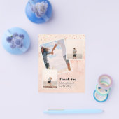BEGROTING DANK U Foto Collage Modern Flyer (Enkel)