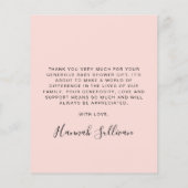 Begroting Dank u, kleine meid. (Achterkant)