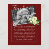 BEGROTING Dank u voor de begrafenis van een orbitu (Voorkant)