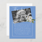 BEGROTING Dank u voor de begrafenis van een orbitu (Voorkant / Achterkant)