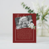 BEGROTING Dank u voor de begrafenis van een orbitu (Staand voorkant)