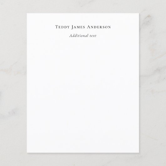 BEGROTING Dank u voor de begrafenis van een orbitu (Achterkant)