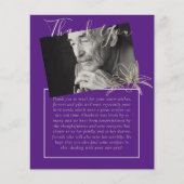 BEGROTING Dank u voor de begrafenis van een orbitu (Voorkant)