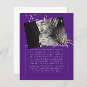 BEGROTING Dank u voor de begrafenis van een orbitu